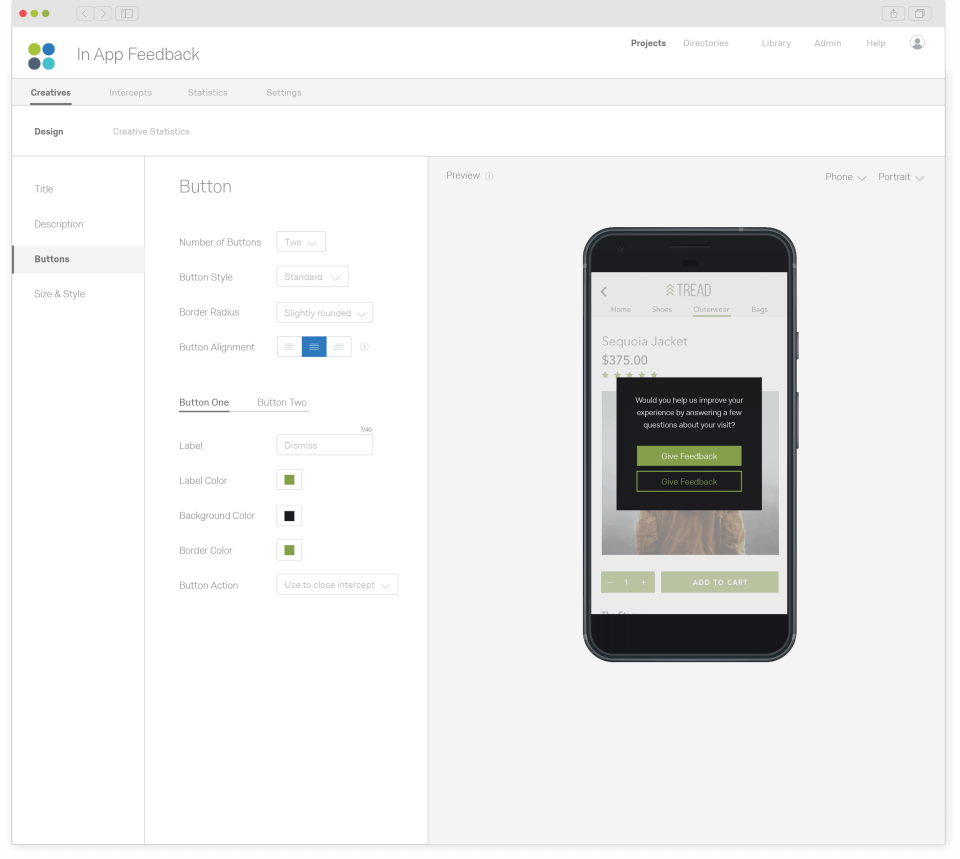 screenshot of XM for Customer Experience